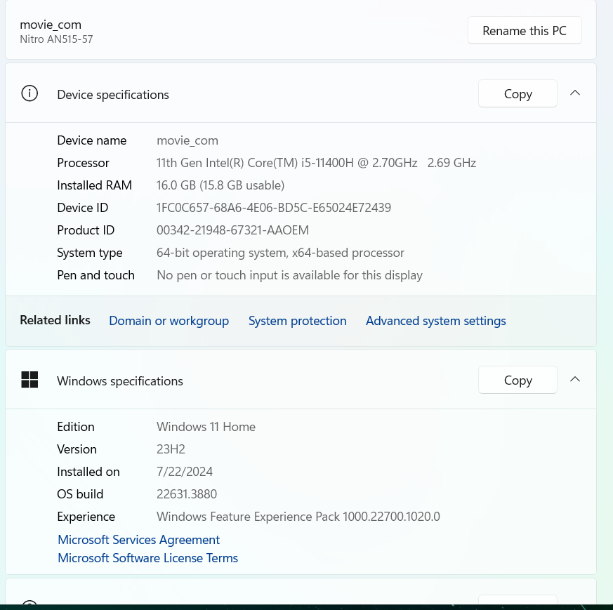 acer-specs
