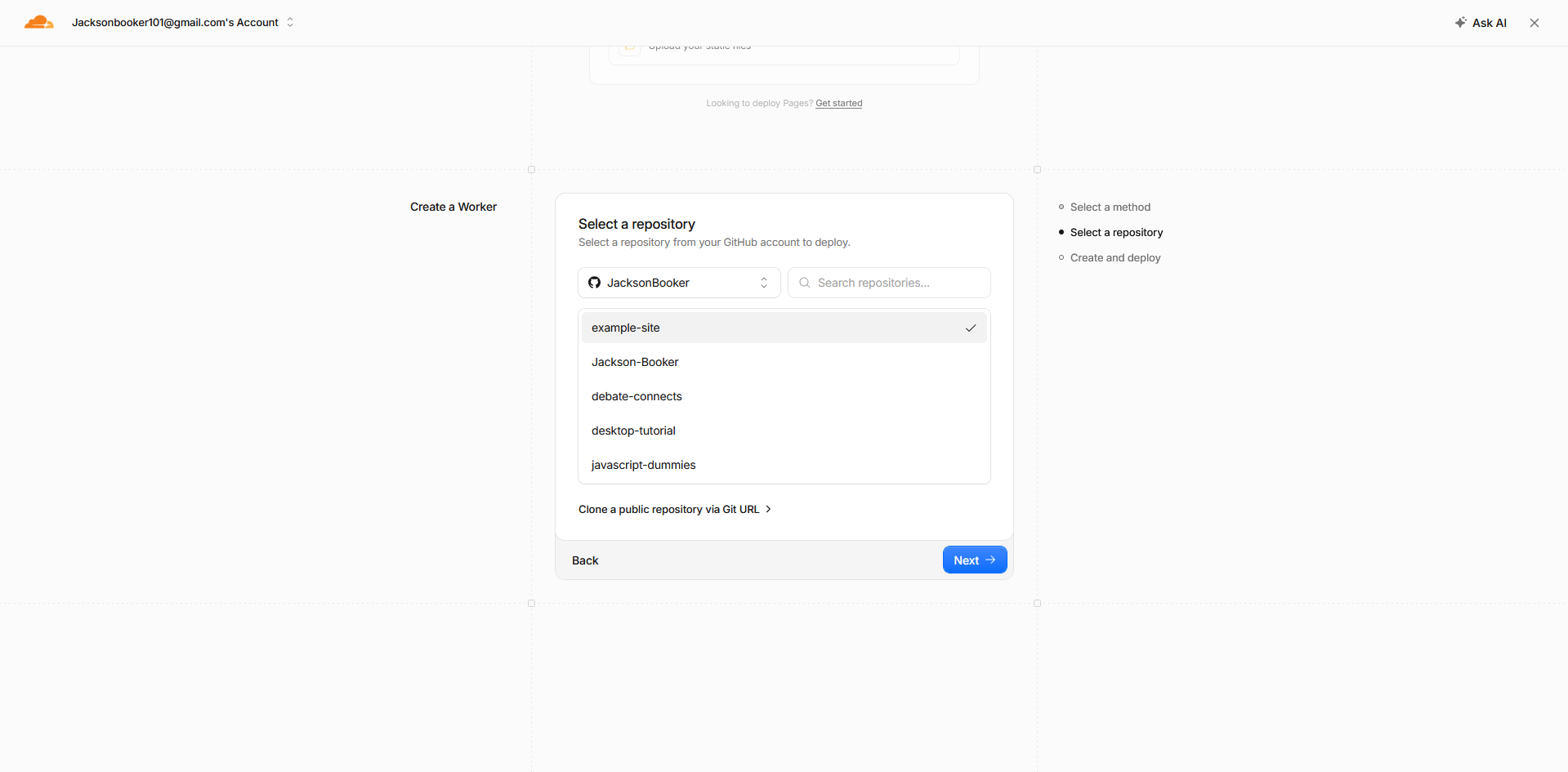 cloudflare-repo-pick